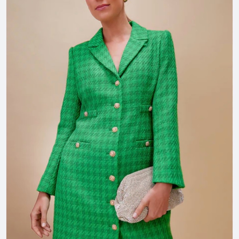 Pomander Place Vibrant Green Blazer
